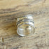 Sterling Silver Cigar Band Ring - Size 9